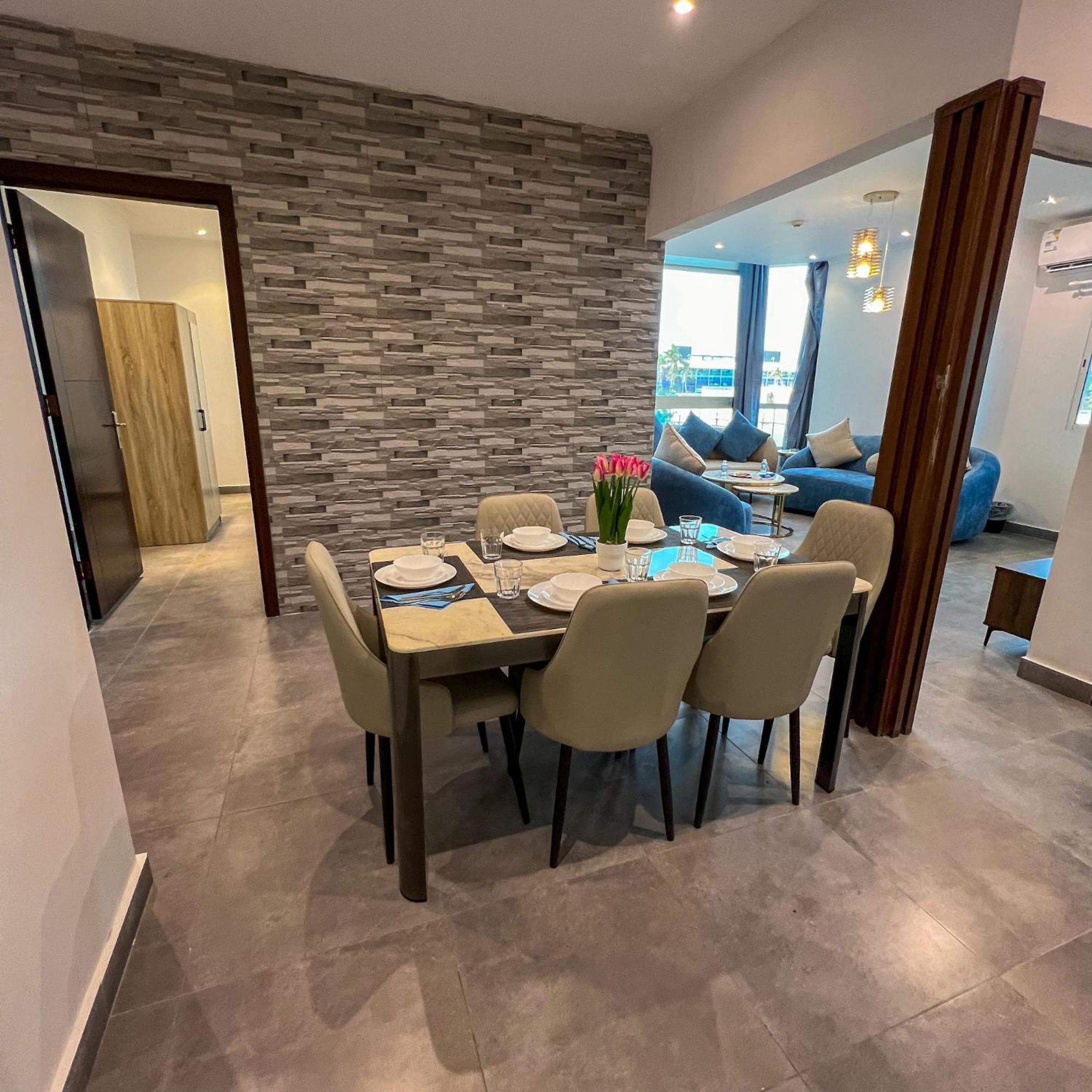 The Red Sea Apartment شقة البحر الأحمر Джеда Екстериор снимка